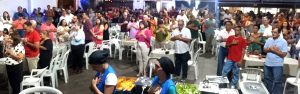 Mais de 500 pessoas estiveram prestigiando o Jantar Comemorativo de Fátima