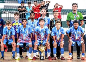 Sub-12 de Fartura sagra-se campeã da ‘Copa Agora TV Kids de Futsal’