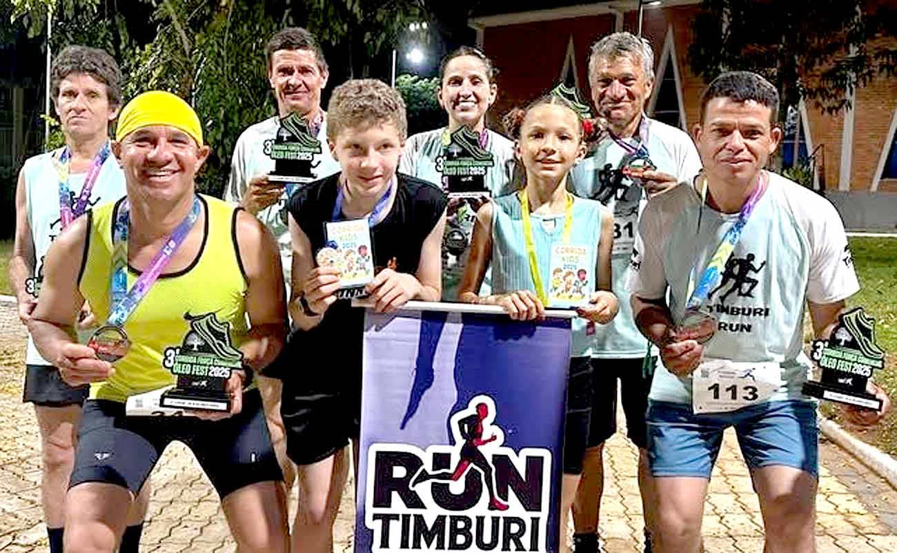 EQUIPE DE CORRIDA BRILHA EM DUAS COMPETIÇÕES REGIONAIS