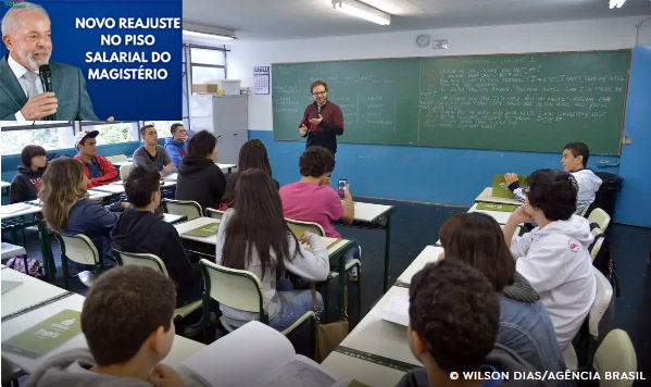 PISO DO MAGISTÉRIO TEM REAJUSTE EM 2026