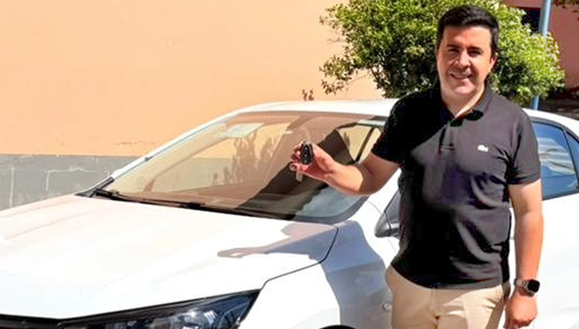 TIMBURI CONQUISTA VEÍCULO ZERO QUILÔMETRO PARA A SAÚDE