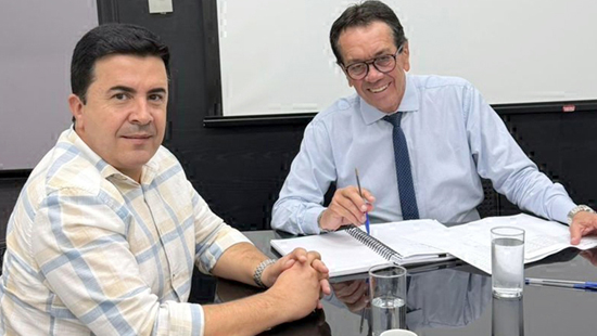 CRISTIANO BUSCA APOIO DO GOVERNO PARA INVESTIMENTOS EM TIMBURI