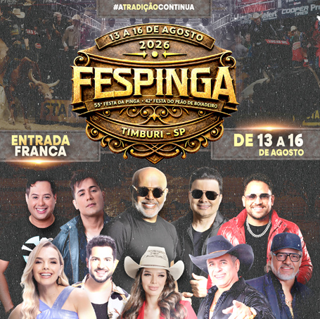 TUDO PRONTO PARA A FESPINGA EM TIMBURI
