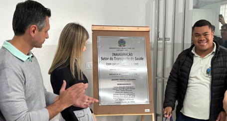 TAGUAÍ INAUGURA NOVO SETOR DE TRANSPORTES
