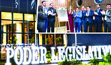 AUTORIDADES E CONVIDADOS PRESTIGIAM INAUGURAÇÃO DO LEGISLATIVO DE TAGUAÍ