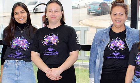 CRAS DE TAGUAÍ FÓRUM DO AGOSTO LILÁS NO COMBATE À VIOLÊNCIA CONTRA A MULHER